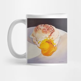 Egg Sandwich - food painting Mug